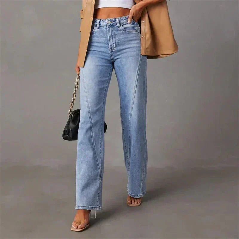 Fayline | Women's Flared Jeans in Premium Denim 5
