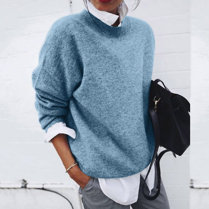 Relaxed soft knit sweater - Elowen