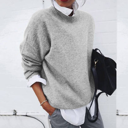 Relaxed soft knit sweater - Elowen