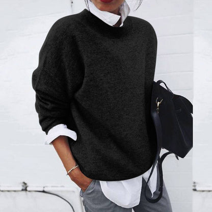 Relaxed soft knit sweater - Elowen
