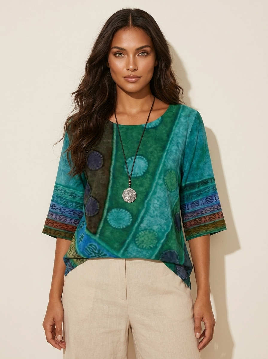 Artistic Boho Blouse - Luna