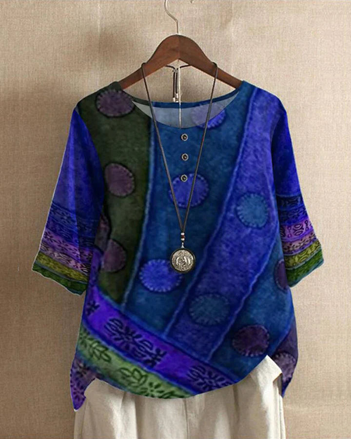 Artistic Boho Blouse - Luna