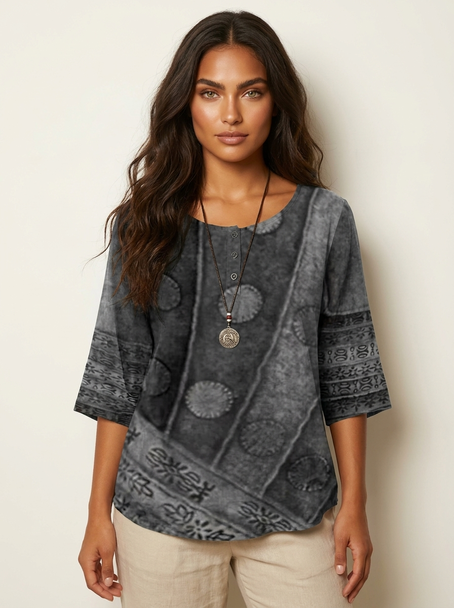 Artistic Boho Blouse - Luna