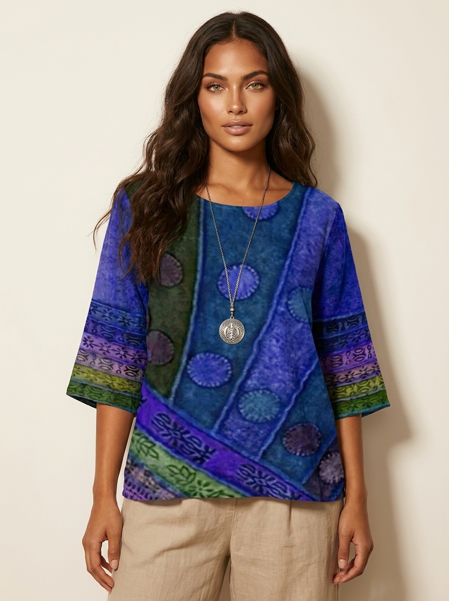 Artistic Boho Blouse - Luna