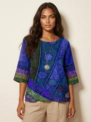 Artistic Boho Blouse - Luna