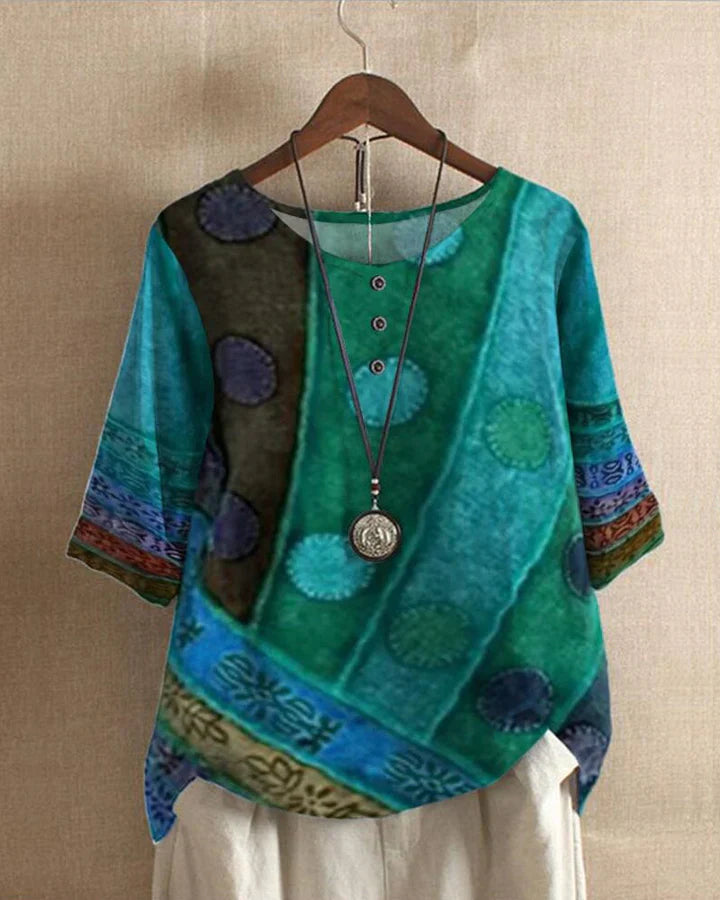 Artistic Boho Blouse - Luna