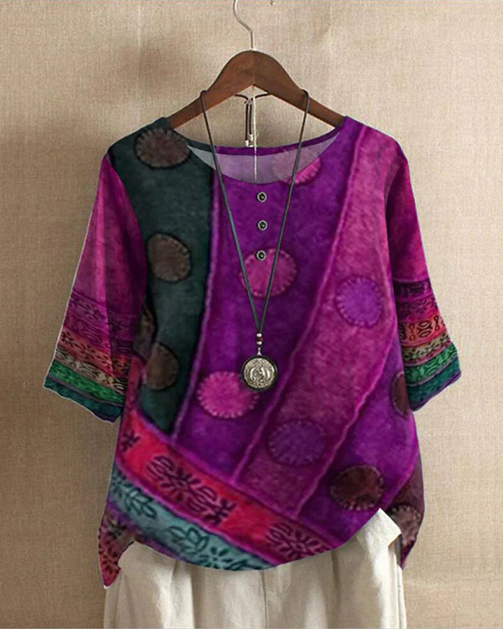Artistic Boho Blouse - Luna