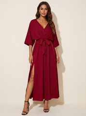 Batwing Sleeve Maxi Dress - Seraphina