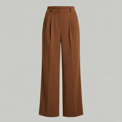 Black Wide Leg Trousers | Women's Fashion Pants
