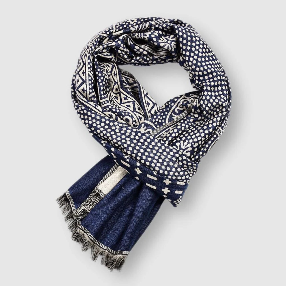 Bohemian patterned scarf - Éloise