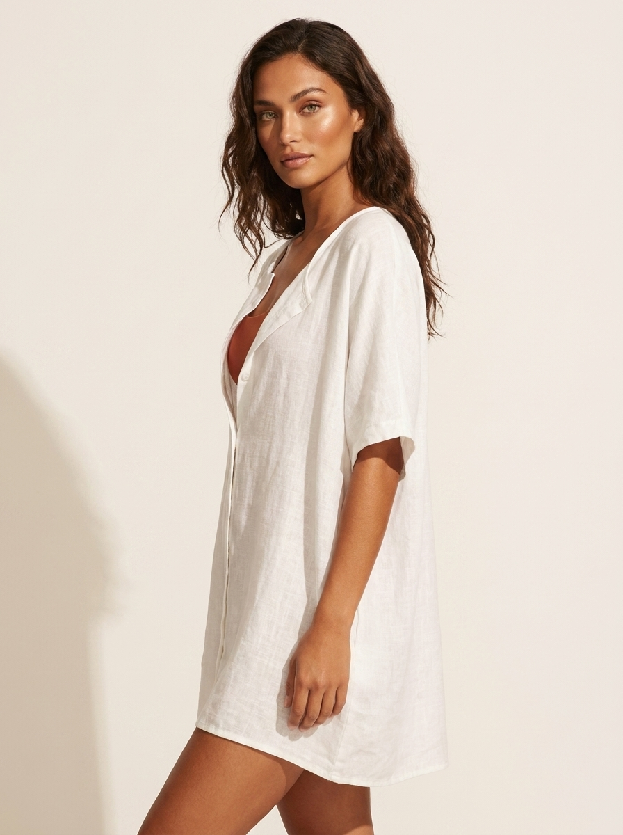 Breathable Cotton Summer Dress - Nanna