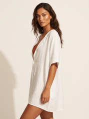 Breathable Cotton Summer Dress - Nanna