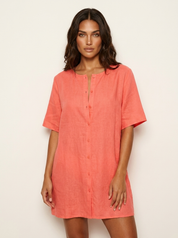 Breathable Cotton Summer Dress - Nanna