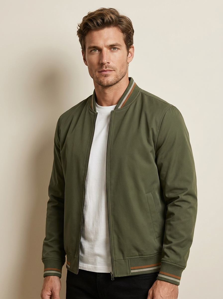Classic Bomber Jacket - Adrian