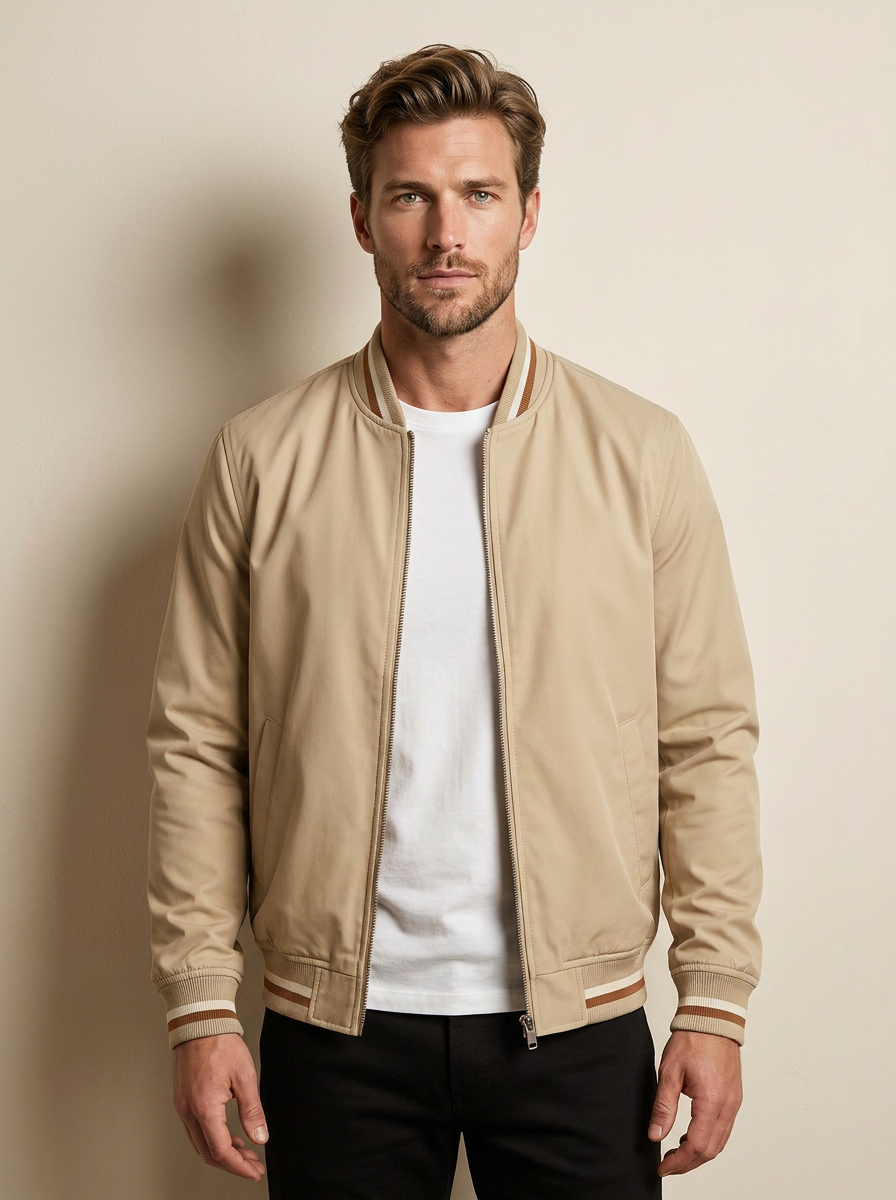 Classic Bomber Jacket - Adrian