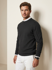 Classic Crew Neck Sweater - Gabriel