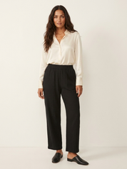 Comfortable Linen-Look Pants - Femke