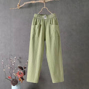 Comfortable Linen-Look Pants - Femke