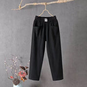 Comfortable Linen-Look Pants - Femke
