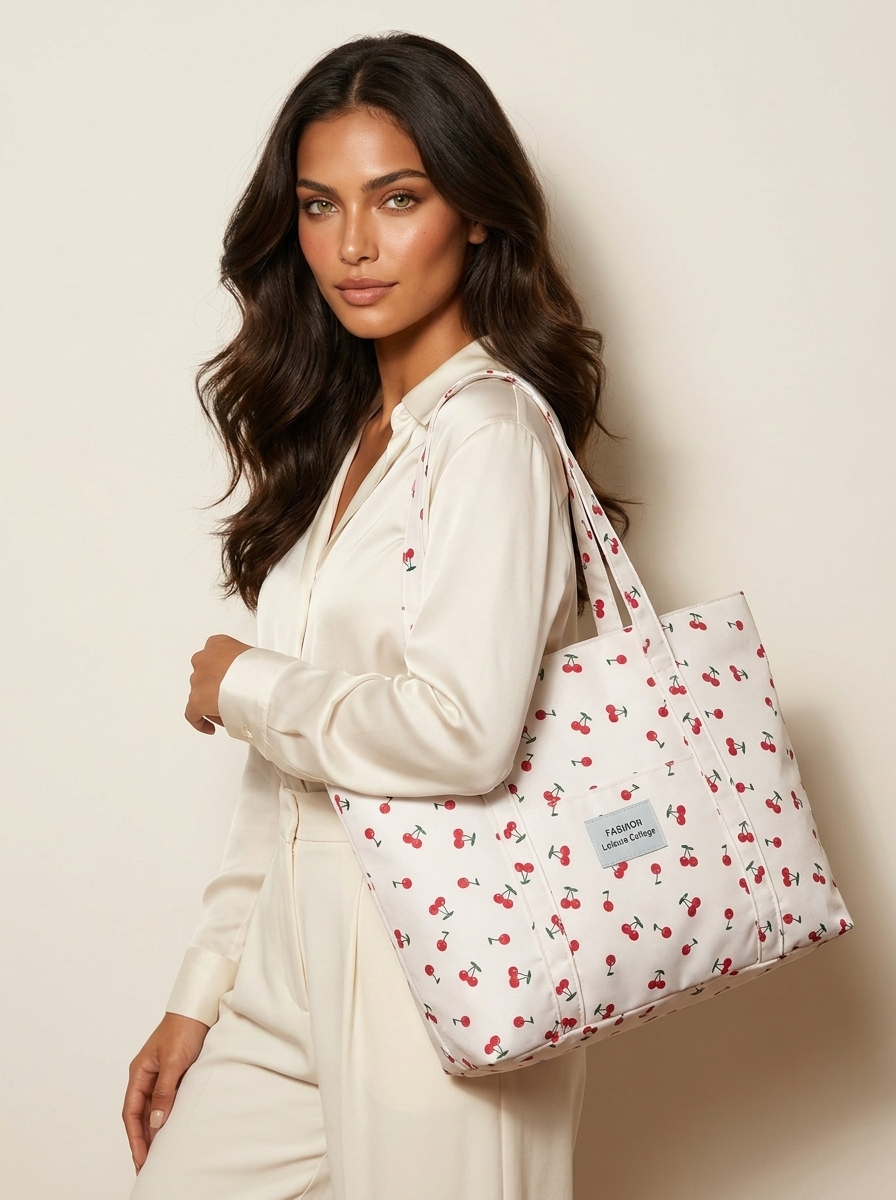 Corduroy Shopper Bag - Nora