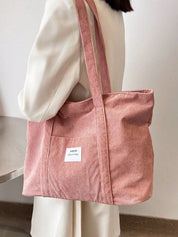 Corduroy Shopper Bag - Nora