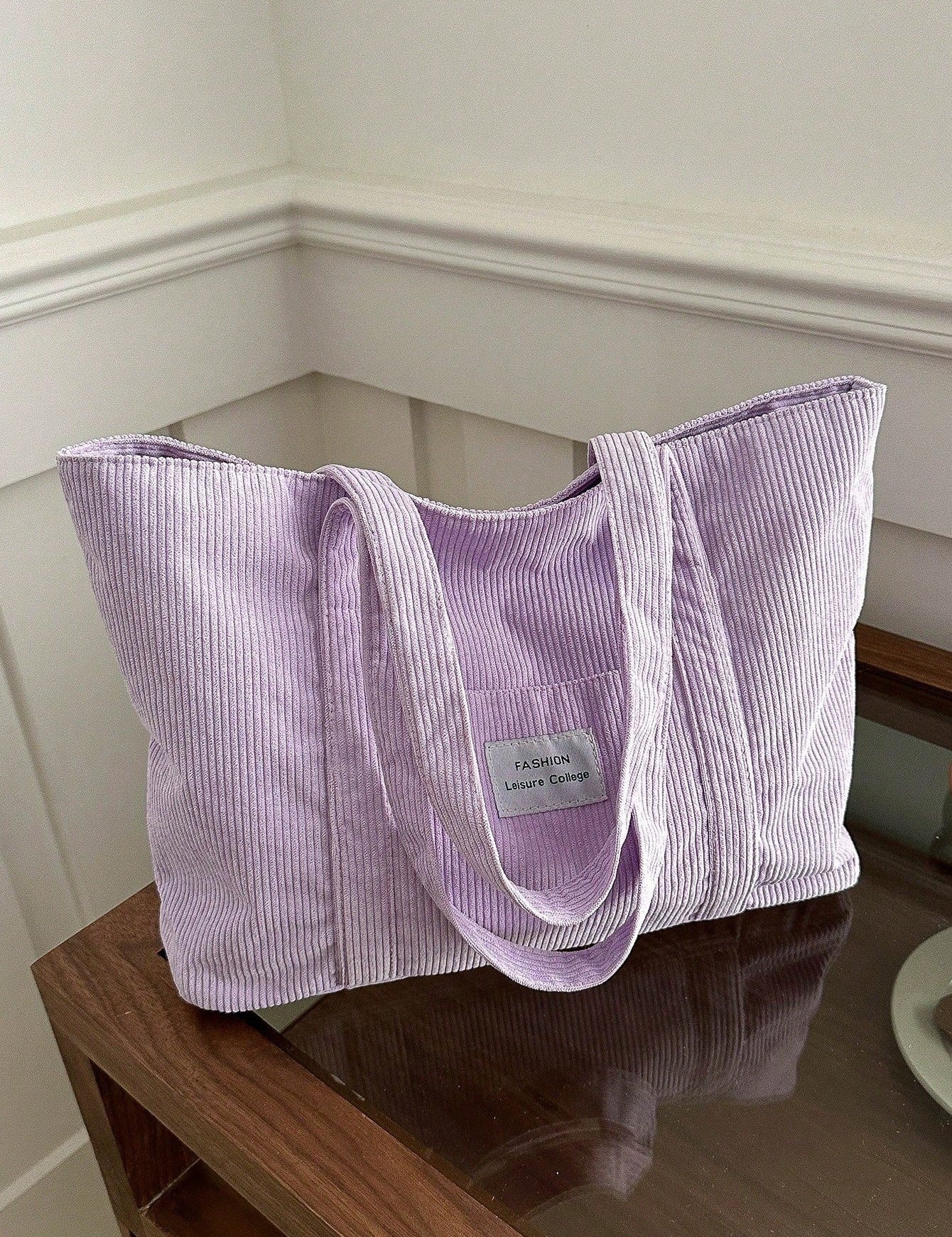 Corduroy Shopper Bag - Nora