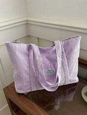 Corduroy Shopper Bag - Nora