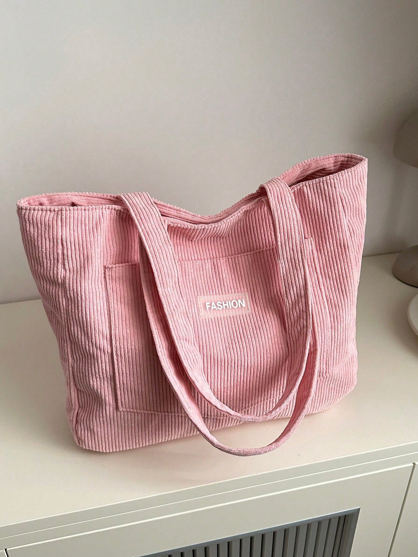 Corduroy Shopper Bag - Nora