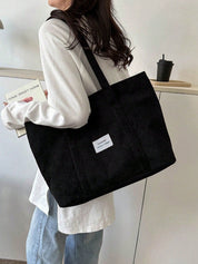 Corduroy Shopper Bag - Nora