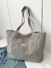 Corduroy Shopper Bag - Nora