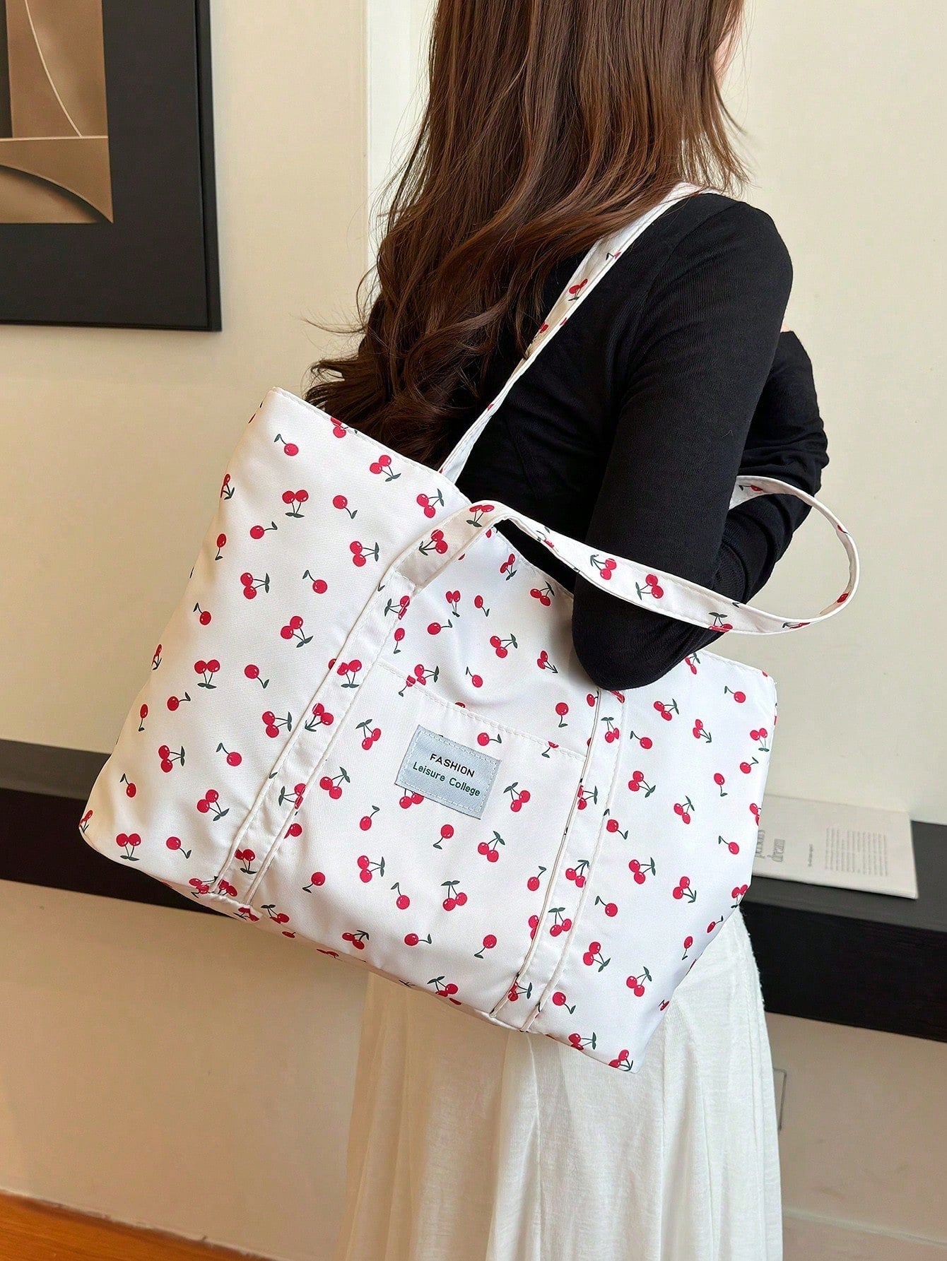 Corduroy Shopper Bag - Nora
