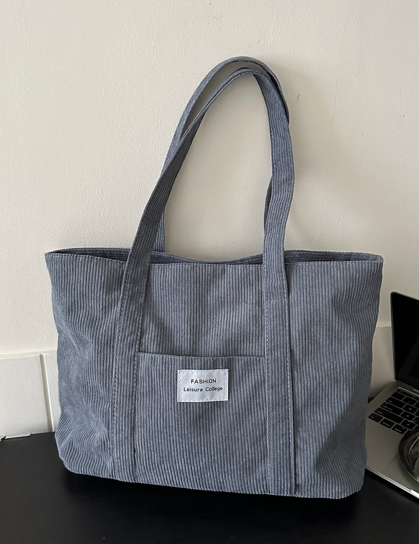 Corduroy Shopper Bag - Nora