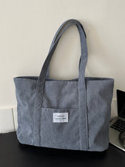 Corduroy Shopper Bag - Nora