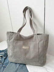 Corduroy Shopper Bag - Nora