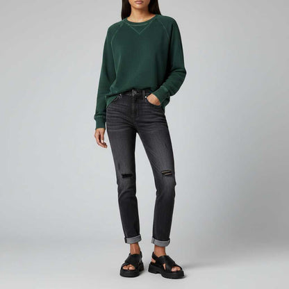 Cozy Pullover Sweater with Pocket | Women's Sweater