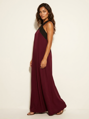 Cross-Neck Maxi Dress - Isabella