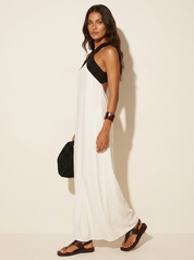 Cross-Neck Maxi Dress - Isabella