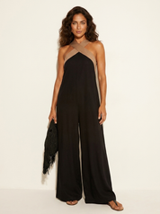 Cross-Neck Maxi Dress - Sophia
