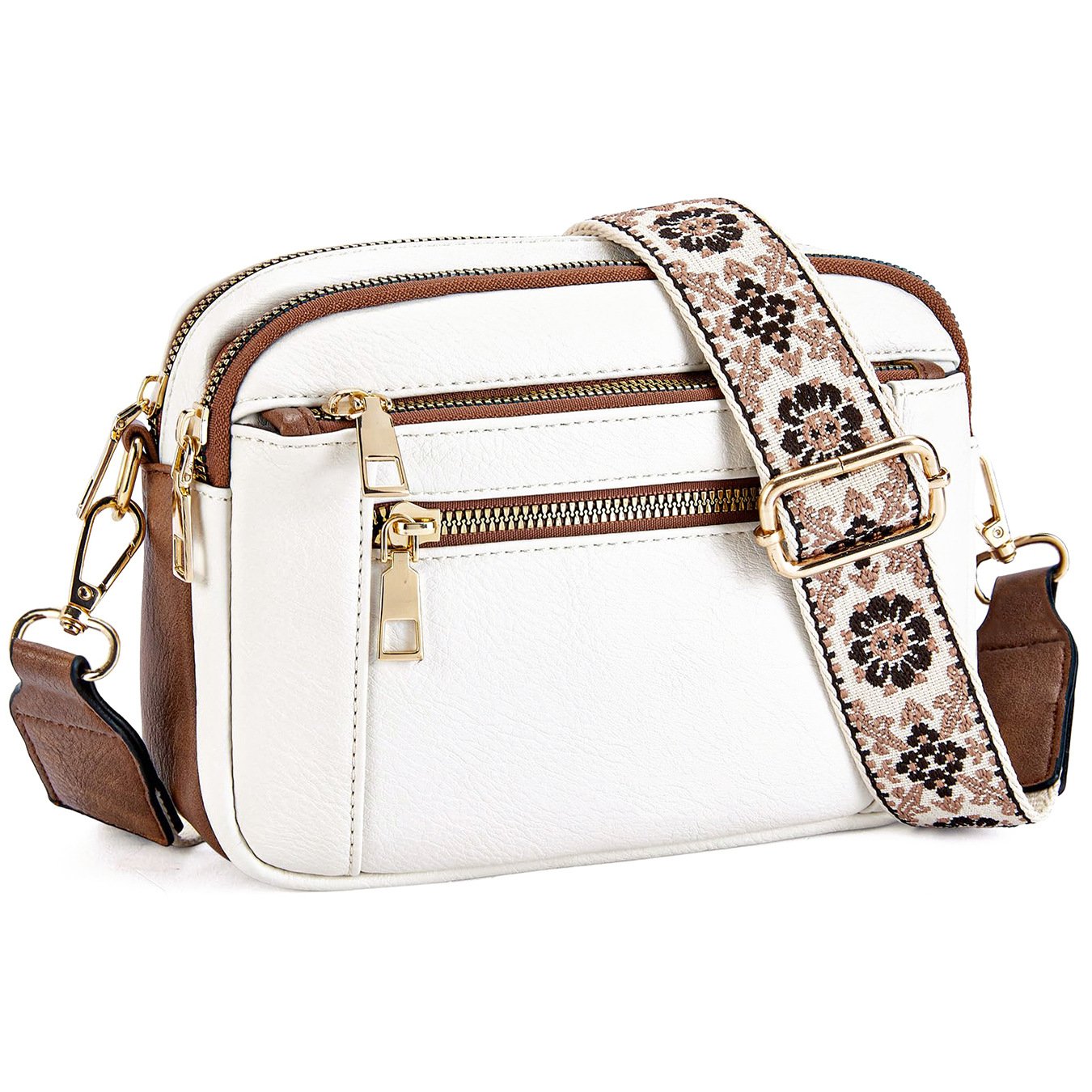 Crossbody bag with decorative strap - Olivia