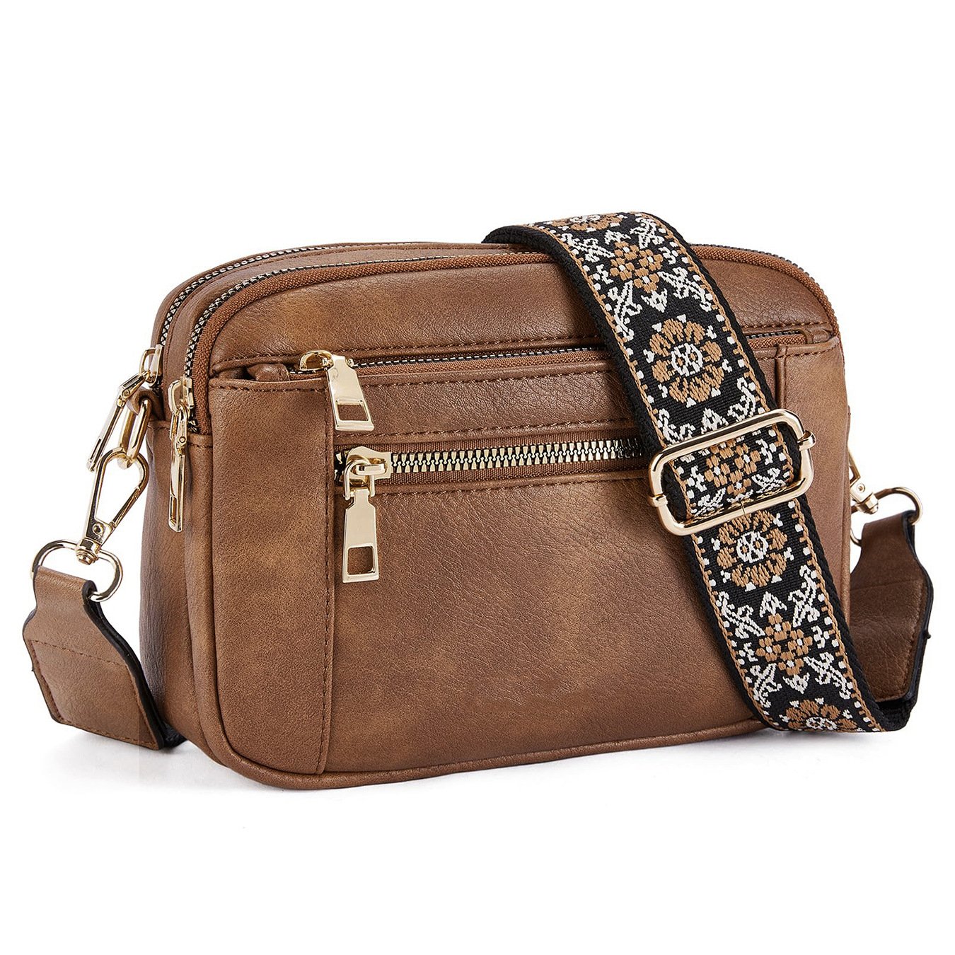 Crossbody bag with decorative strap - Olivia