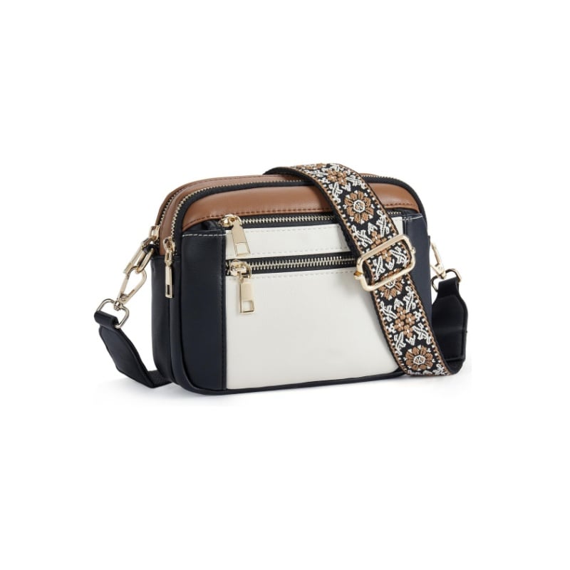 Crossbody bag with decorative strap - Olivia