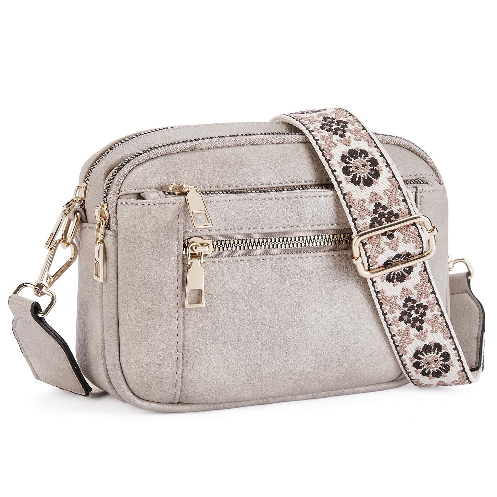 Crossbody bag with decorative strap - Olivia