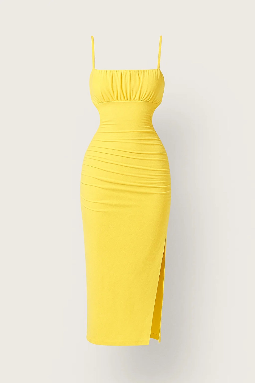 Cut-Out Midi Dress with Open Back - Luna