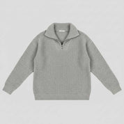 Dafina V-Neck Sweater with Zipper | Women's Sweater
