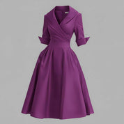 Elegant Midi Dress | Women's Formal Dress