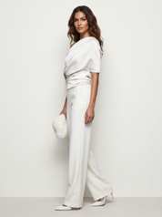 Elegant One-Shoulder Jumpsuit - Vivienne
