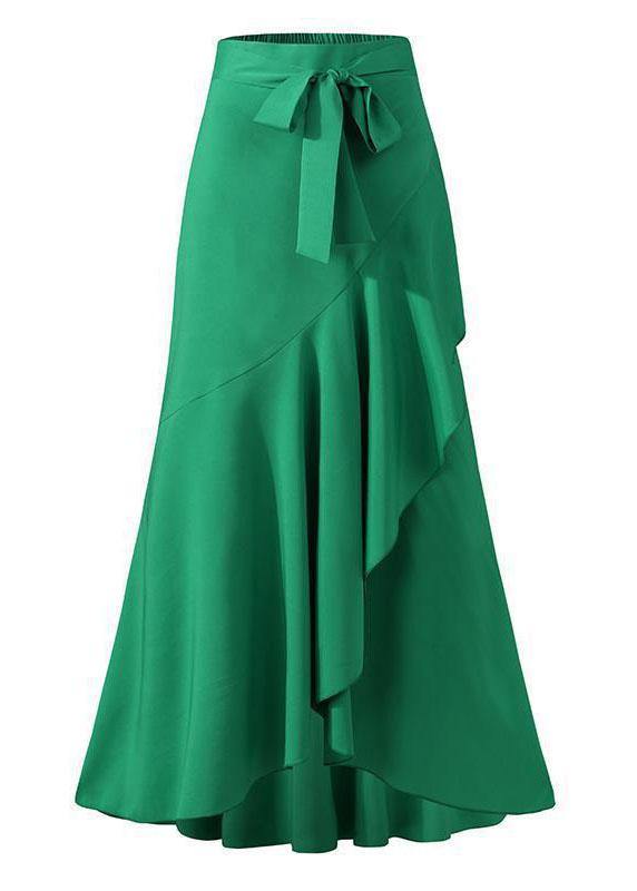 Elegant Ruffle Wrap Skirt - Luna