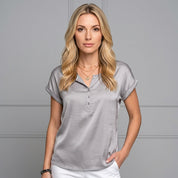 Elegant Satin Blouse - Claire