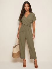 Elegant Twist Waist Jumpsuit - Sofia