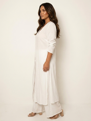 Elegant Two-Piece Set with Long Tunic - Amara